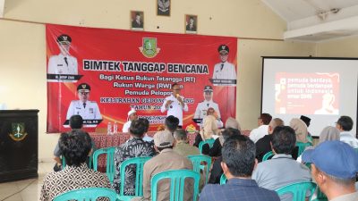 Musim Hujan Datang, Kelurahan Gedongpanjang Kota Sukabumi Gercep Gelar Bimtek Tanggap Bencana Bareng Wali Kota
