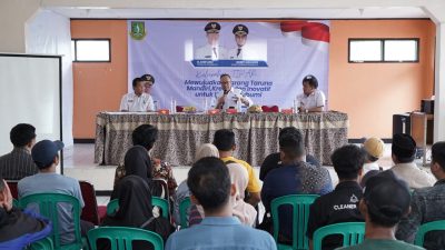 Di Pemberdayaan Karangtaruna Kelurahan Tipar, Wali Kota Sukabumi Tekankan Upaya Atasi Pengangguran