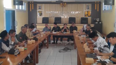 Komisi 1 DPRD Kabupaten Sukabumi Mediasi Aspirasi Kades Dua Kecamatan dengan PTPN Sukamaju