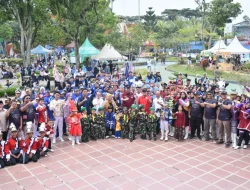 Semarak, Gelaran Sukabumi Drumband Competition di Santasea Waterpark