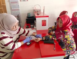 Dorong Kepedulian Sosial, DWP KCD Wilayah V Gelar Aksi Donor Darah