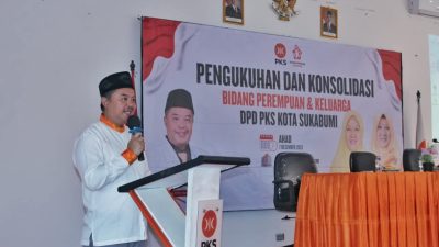 Konsolidasi Bipeka DPD PKS Kota Sukabumi, Perkuat Peran Perempuan dalam Ketahanan Keluarga di Era Digital