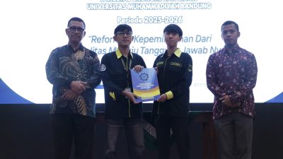 Pelantikan Himaksi UM Bandung 2025–2026, Kepemimpinan Baru Siap Hadirkan Inovasi