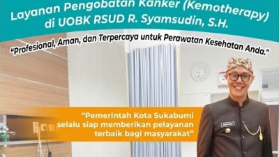 Alhamdulillah, Mulai Januari 2026 Kota Sukabumi Resmi Layani Kemoterapi di RSUD R Syamsudin SH