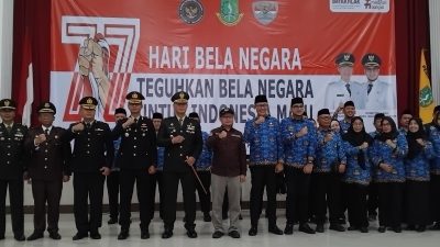 Hadiri Upacara Hari Bela Negara, Ketua DPRD Kota Sukabumi: Semua Elemen Bangsa Wajib Punya Kesadaran Bela Negara