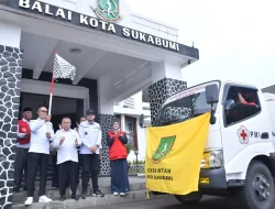 Wali Kota Sukabumi Lepas Bantuan PMI Kota Sukabumi untuk Bencana di Sumatera