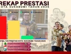 Di 2025, Kota Sukabumi Raih 131 Penghargaan dari Prestasi Olahraga Hingga Penanganan Stunting