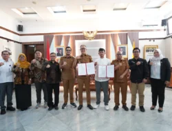 Hadiri Nota Kesepakatan Pemkot-KPU, Ketua DPRD Kang Wanju : Langkah Strategis Perkuat Demokrasi di Sukabumi