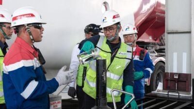 Pertamina Patra Niaga Regional JBB Tinjau Distribusi Avtur di AFT Halim Perdana Kusuma bersama Pemimpin Redaksi Massa Nasional