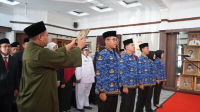 Di Bulan Ramadan, Wali Kota Sukabumi Lantik 38 Pejabat Eselon Tiga Hingga Fungsional