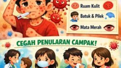 Kasus Campak di Kota Sukabumi Capai 23 Orang, Dinkes: Belum Perlu Status KLB