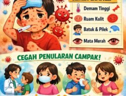 Kasus Campak di Kota Sukabumi Capai 23 Orang, Dinkes: Belum Perlu Status KLB