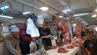 H-2 Lebaran, Harga Daging Sapi di Pasar Tradisional Sukabumi Tembus Rp 160 Ribu Per Kilogram