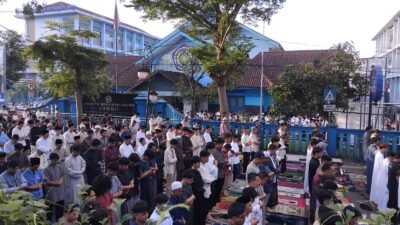 Tak Diizinkan di Lapang Merdeka, Ribuan Warga Muhammadiyah Kota Sukabumi Shalat Idul Fitri di Kampus UMMI