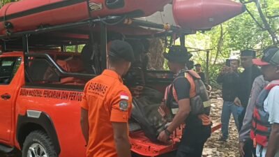 Libur Lebaran, Tiga Orang Wisatawan Meninggal Dunia Akibat Tenggelam di Pantai Alor Cilangkop Sukabumi