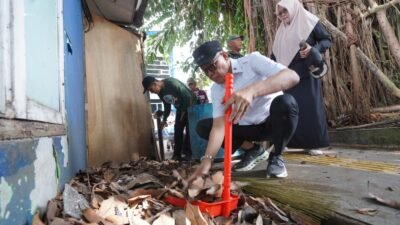 HUT ke-60 Setukpa Polri, Ribuan Personel Setukpa dan Ratusan ASN Pemkot Bersihkan Kota Sukabumi