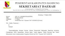 Pemkab Bandung Gelar Salat Idul Fitri pada 20 Maret 2026, Perkuat Persatuan dan Ukhuwah