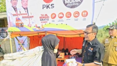 Kang Wanju Ajak Pemudik Singgah di Posko PKS Sukabumi, Ada Takjil Gratis hingga Area Istirahat