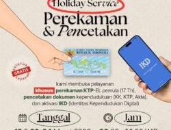 Disdukcapil Kota Sukabumi Buka Layanan “Holiday Service” Saat Libur Lebaran, Warga Bisa Urus Dokumen Kependudukan