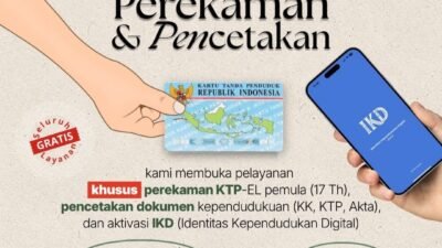 Disdukcapil Kota Sukabumi Buka Layanan “Holiday Service” Saat Libur Lebaran, Warga Bisa Urus Dokumen Kependudukan