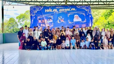 Semarak Idulfitri, Tradisi Halal Bihalal Perkuat Silaturahmi Warga di Sukabumi