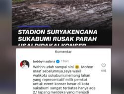 Ini Respons Wakil Wali Kota Sukabumi Pasca Konser di Stadion Suryakencana