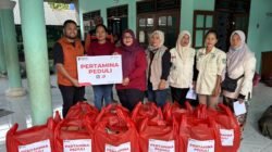 Pertamina Patra Niaga Regional JBB Hadir Berikan Bantuan di Posko Pengungsian SPBE Cimuning