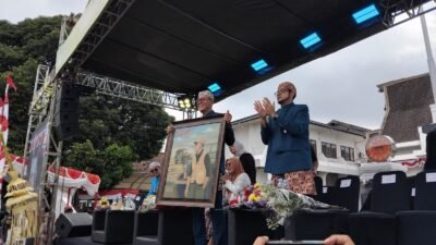 Jeepsi Warnai Karnaval Budaya HUT Sukabumi, dengan Aksi Sosial untuk 112 Anak Yatim dan Lukisan Walikota