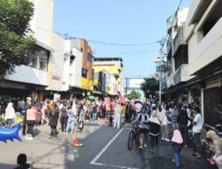 CFD Spesial HUT ke-112 Kota Sukabumi, Warga Padati Jalan Ahmad Yani, Ekonomi Lokal Ikut Bergeliat