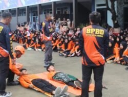 Edukasi Mitigasi Bencana Sejak Dini, BPBD Kota Sukabumi Ajak Siswa Siap dan Tanggap Hadapi Risiko