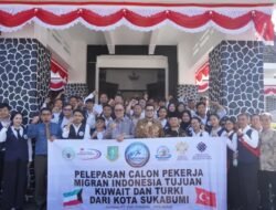 Dilepas Wali Kota, 50 Calon Pekerja Migran Indonesia Asal Sukabumi Siap Bekerja di Luar Negeri