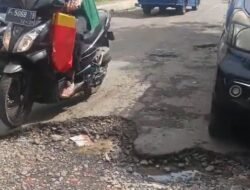 Jalan Berlubang di Ciaul Pasir Cikole Makan Korban, Pemkot Sukabumi Akui Terkendala Anggaran