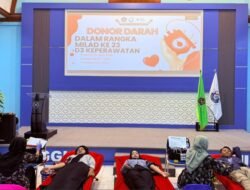 Inspirasi Milad ke-23, D-III Keperawatan UMMI Tebar Kepedulian Lewat Donor Darah
