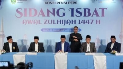 Pemerintah Tetapkan Idul Adha 2026 Jatuh pada 27 Mei, Hilal Terlihat di Lamongan