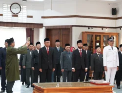 Awal Mei, 20 Pejabat Dilantik di Lingkup Pemkot Sukabumi mulai Sekdiskominfo Hingga Pejabat Fungsional