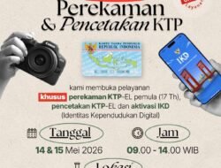 Libur Kenaikan Isa Almasih, Disdukcapil Kota Sukabumi Tetap Buka Layanan KTP dan IKD