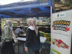 Jelang Iduladha, Gerakan Pangan Murah Digencarkan di Warudoyong Sukabumi Jual Sembako di Bawah Harga Pasar