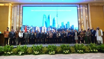 Hadiri Peringatan Hari Nasional ke-108 Republik Azerbaijan, Wali Kota Sukabumi Dorong Kerjasama Internasional
