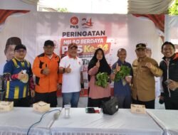 Milad ke-24 PKS, Pasar Tani dan Senam Sehat Jadi Simbol Penguatan Ketahanan Pangan di Kota Sukabumi