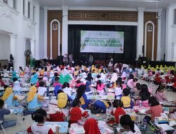Dari Sapuan Warna Anak-anak, Kaligrafi Tumbuhkan Cinta Seni Islami di Sukabumi