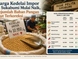 Harga Kedelai Impor di Sukabumi Mulai Merangkak Naik, Sejumlah Bahan Pangan Ikut Terkoreksi