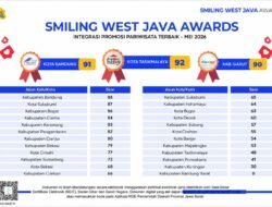 Kota Sukabumi Masuk Lima Besar Smiling West Java Awards di Mei 2026