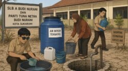 Kemarau Berkepanjangan Picu Krisis Air di SLB dan Panti Tuna Netra Budi Nurani Sukabumi