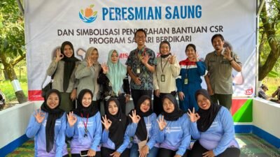 Pertamina Patra Niaga RJBB Resmikan Saung SAGARI untuk Pemberdayaan Masyarakat di Indramayu