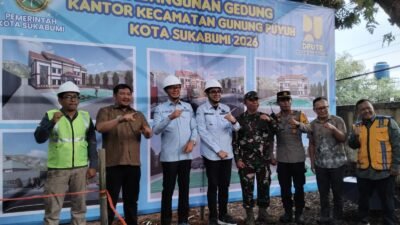 Groundbreaking Kantor Kecamatan Gunungpuyuh Dimulai, Pemkot Sukabumi Gelontorkan Rp 5,45 Miliar dari PAD