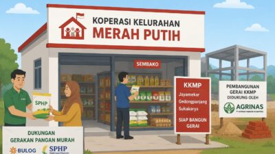 Akhir Juli, Tiga Koperasi Merah Putih di Kota Sukabumi Lauching Gerai dan Sisanya Terkendala Lahan