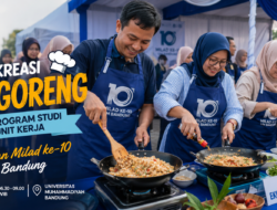Adu Kreativitas dan Kekompakan, Sivitas UM Bandung Siap Meriahkan Lomba Nasi Goreng Milad ke-10