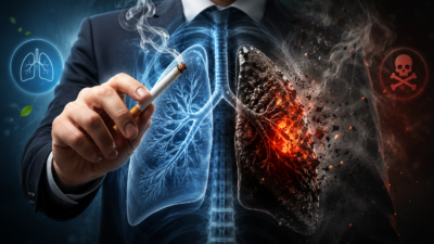 Dari Paparan Asap Rokok hingga Terjadinya Kanker Paru-paru: Apa yang Terjadi di dalam Tubuh?