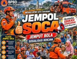 BPBD Kota Sukabumi Gulirkan Inovasi“JEMPOL SOCA”, Jemput Bola Edukasi Kebencanaan ke Tengah Warga