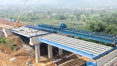 Hingga Juni, Konstruksi Tol Bocimi Seksi 3 Cibadak-Sukabumi Barat Tembus 81,49 Persen